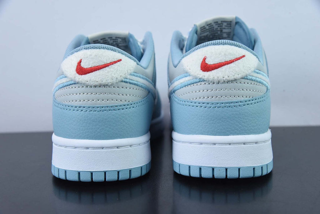 Dunk Low Retro Fleece Swoosh Worn Blue