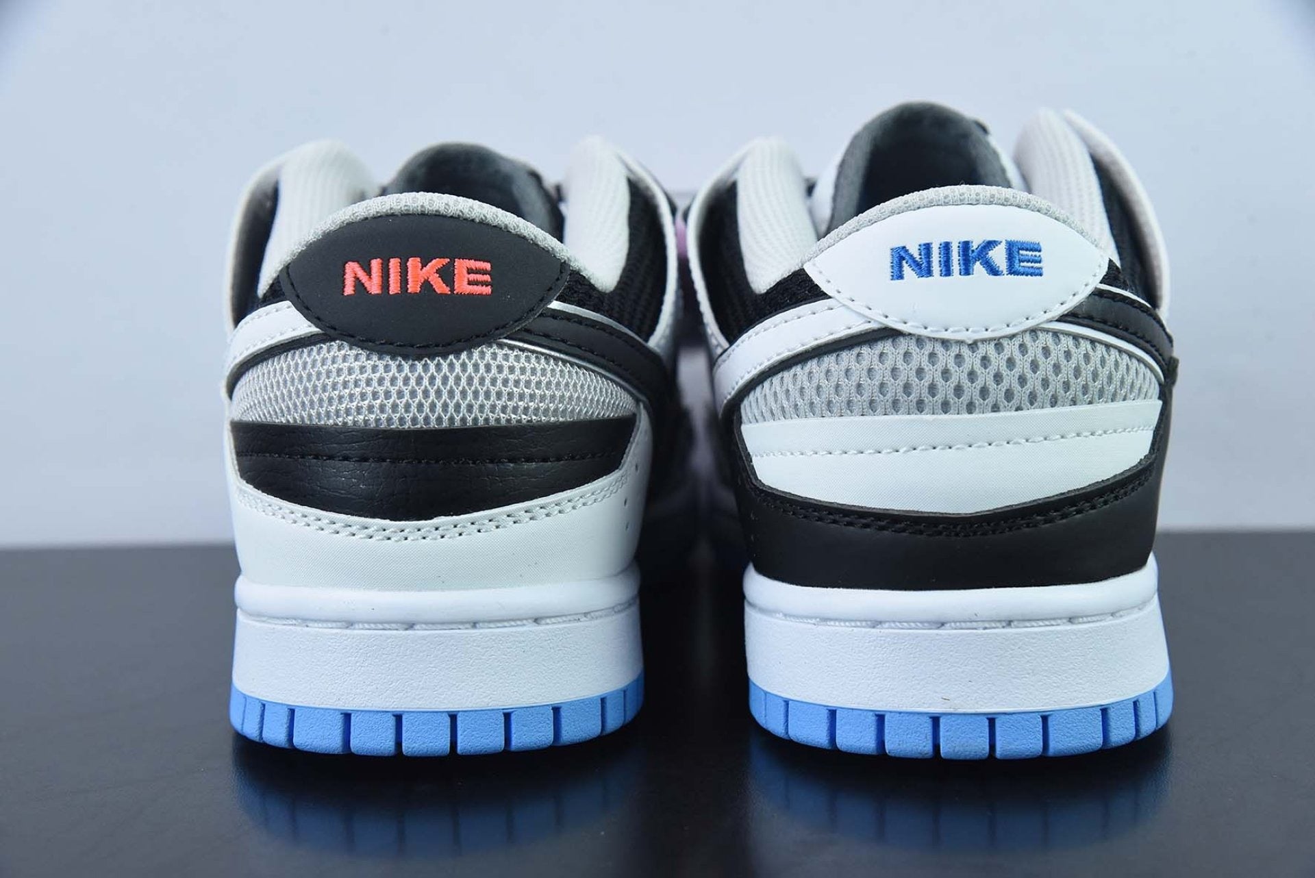 Dunk Low Scrap Black Neutral Grey University Blue White