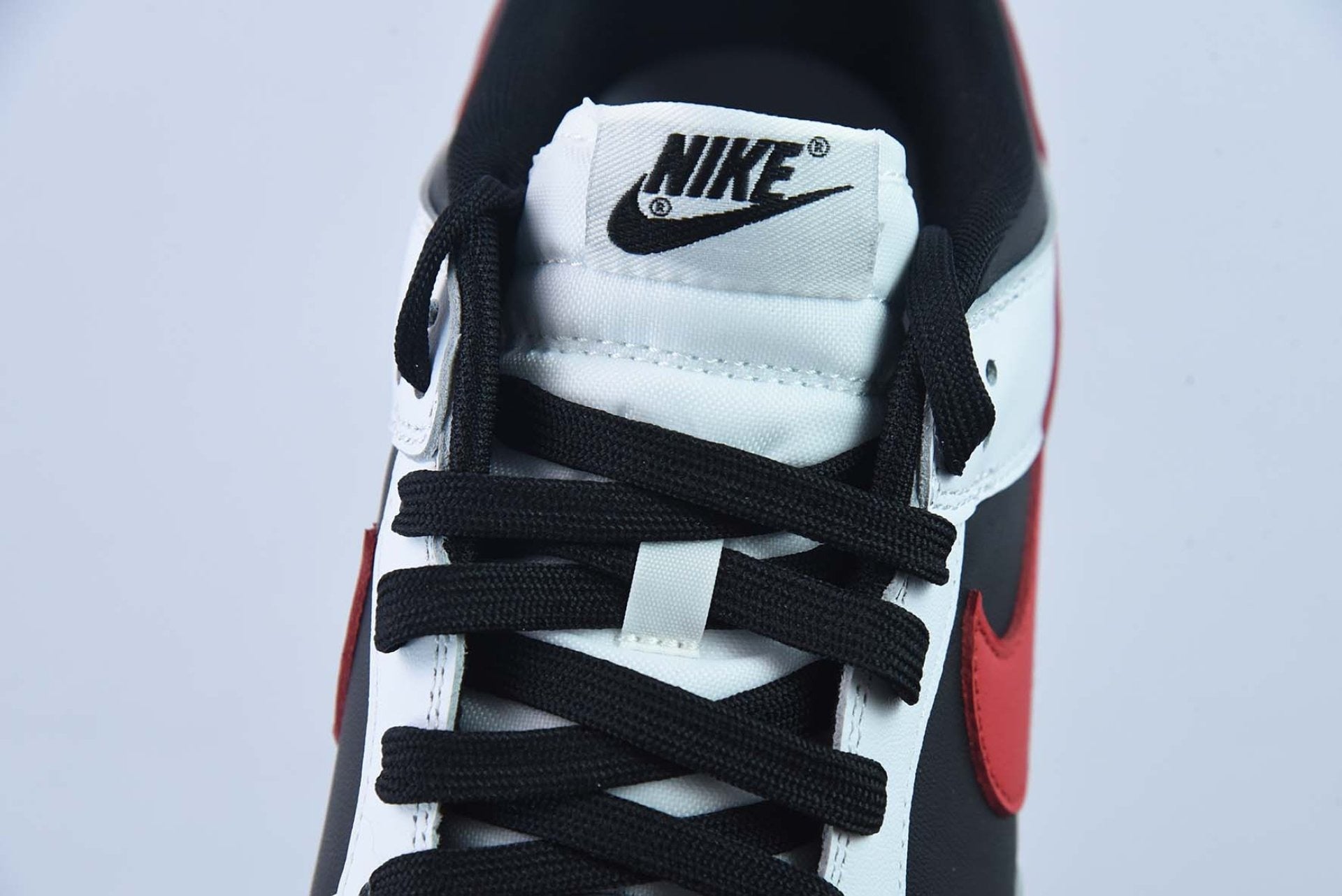 Dunk Low Retro White Black University Red