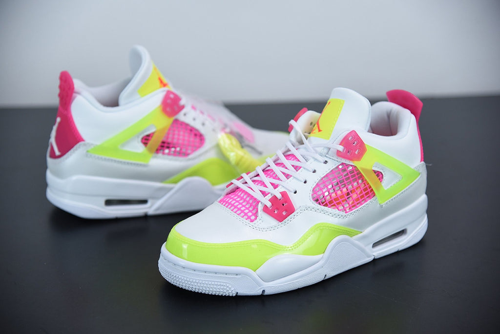 Air Jordan 4 Retro White Lemon Pink