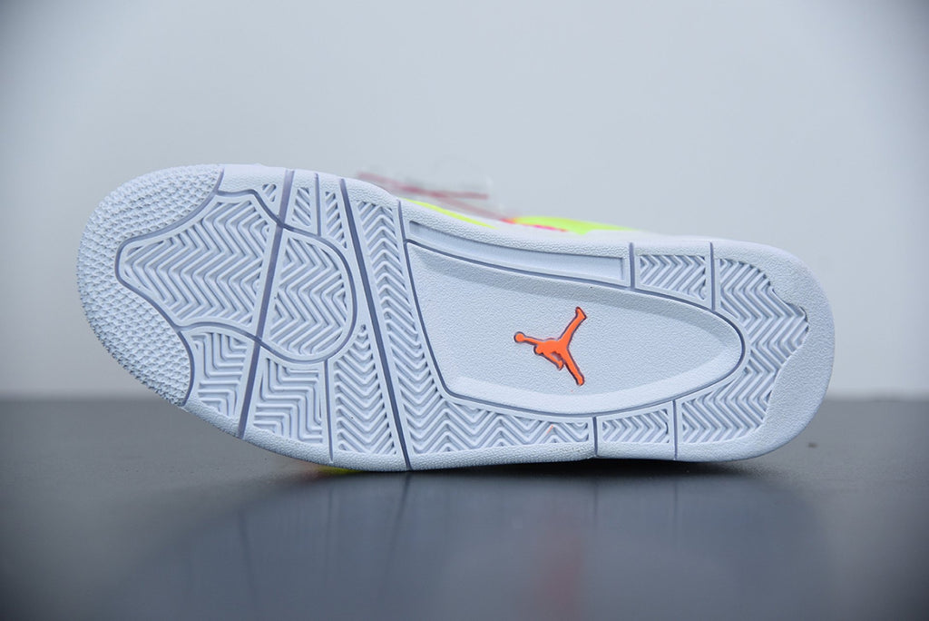 Air Jordan 4 Retro White Lemon Pink