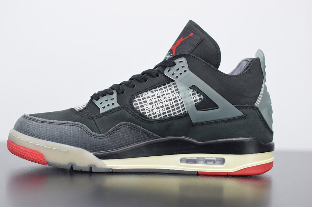 Off-White x Air Jordan 4 Bred
