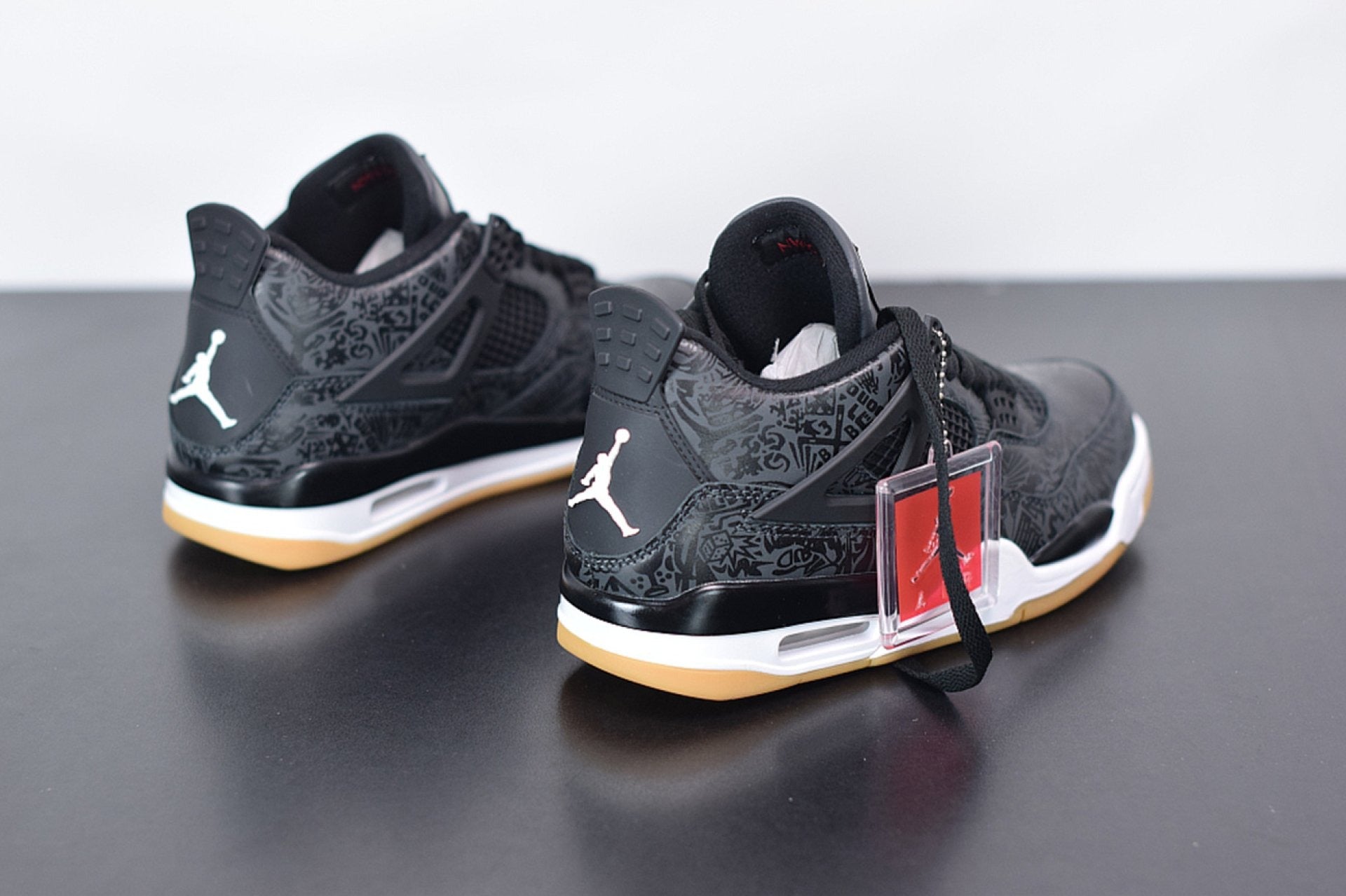 Air Jordan 4 Retro Laser Black Gum