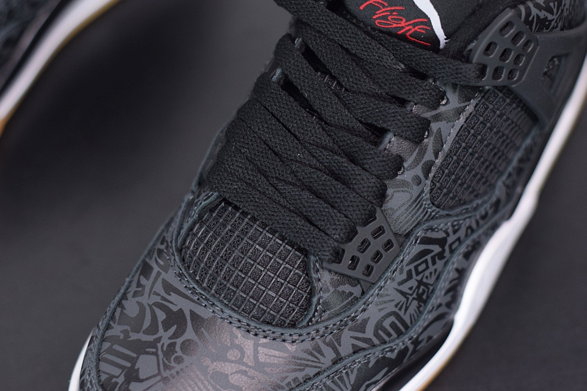 Air Jordan 4 Retro Laser Black Gum