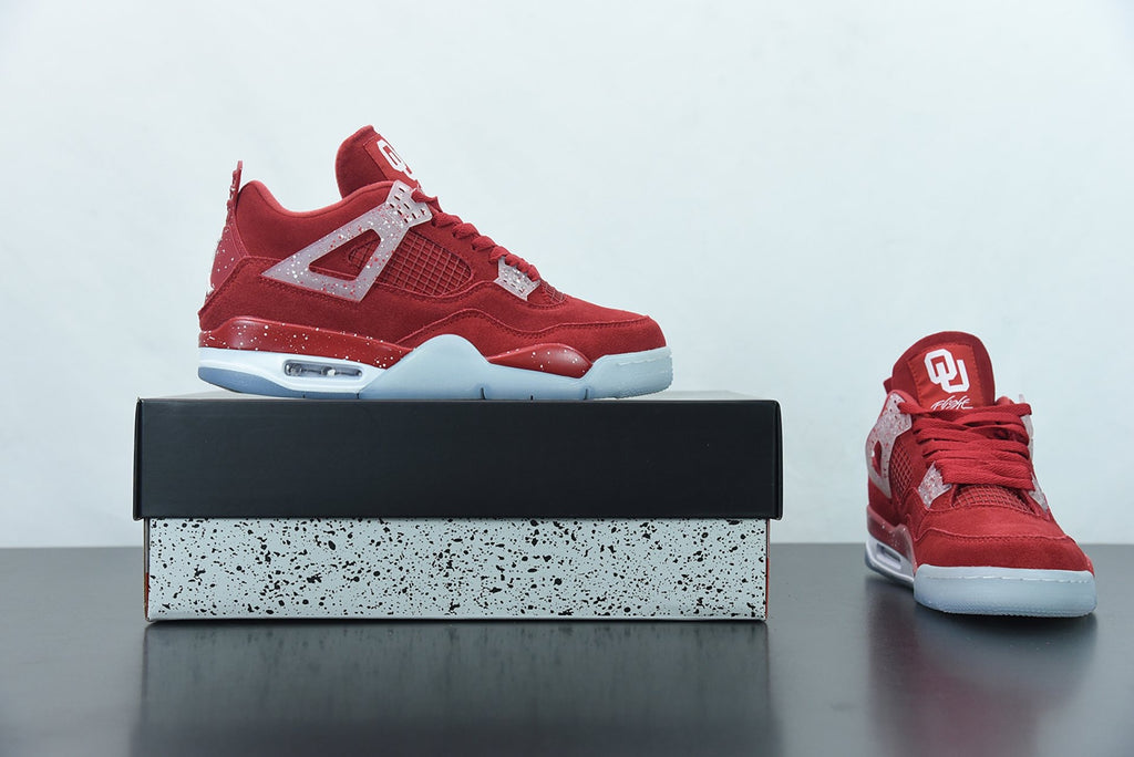 Air Jordan 4 Retro Oklahoma Sooners PE