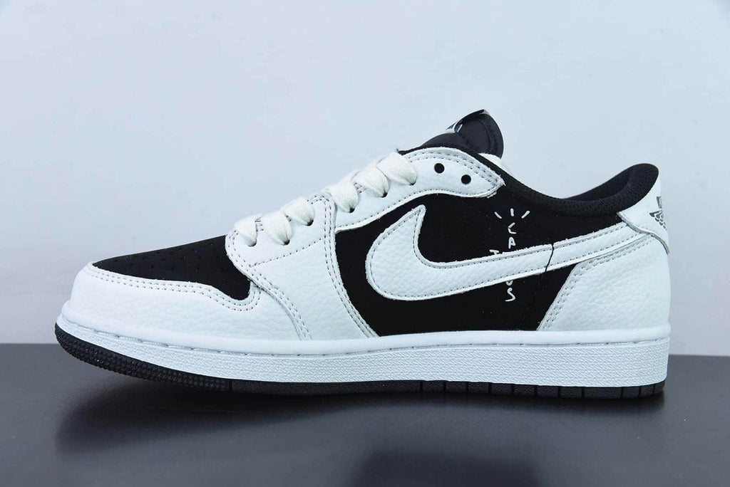 Travis Scott x Air Jordan 1 Low Black and White Panda Low DM7866-101c