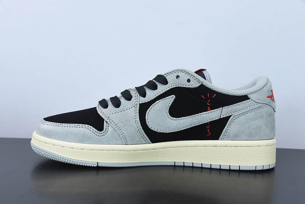 Travis Scott x Air Jordan 1 Low OG SP Grey Black Cream DM7866-001