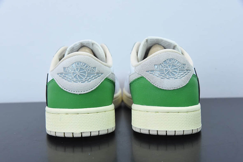 Travis Scott x Fragment x Nike Air Jordan 1 Low White Sail Green DM7866-716