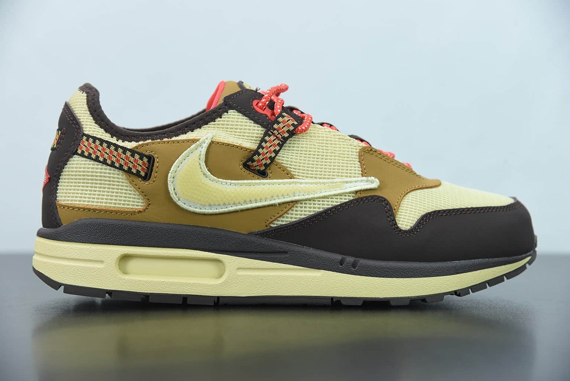 Air Max 1 Travis Scott Cactus Jack Wheat Lemon Drop