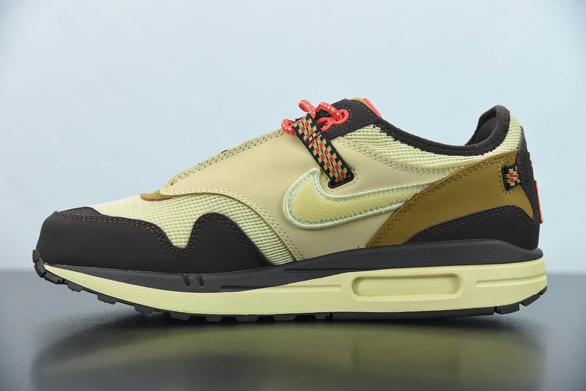Air Max 1 Travis Scott Cactus Jack Wheat Lemon Drop
