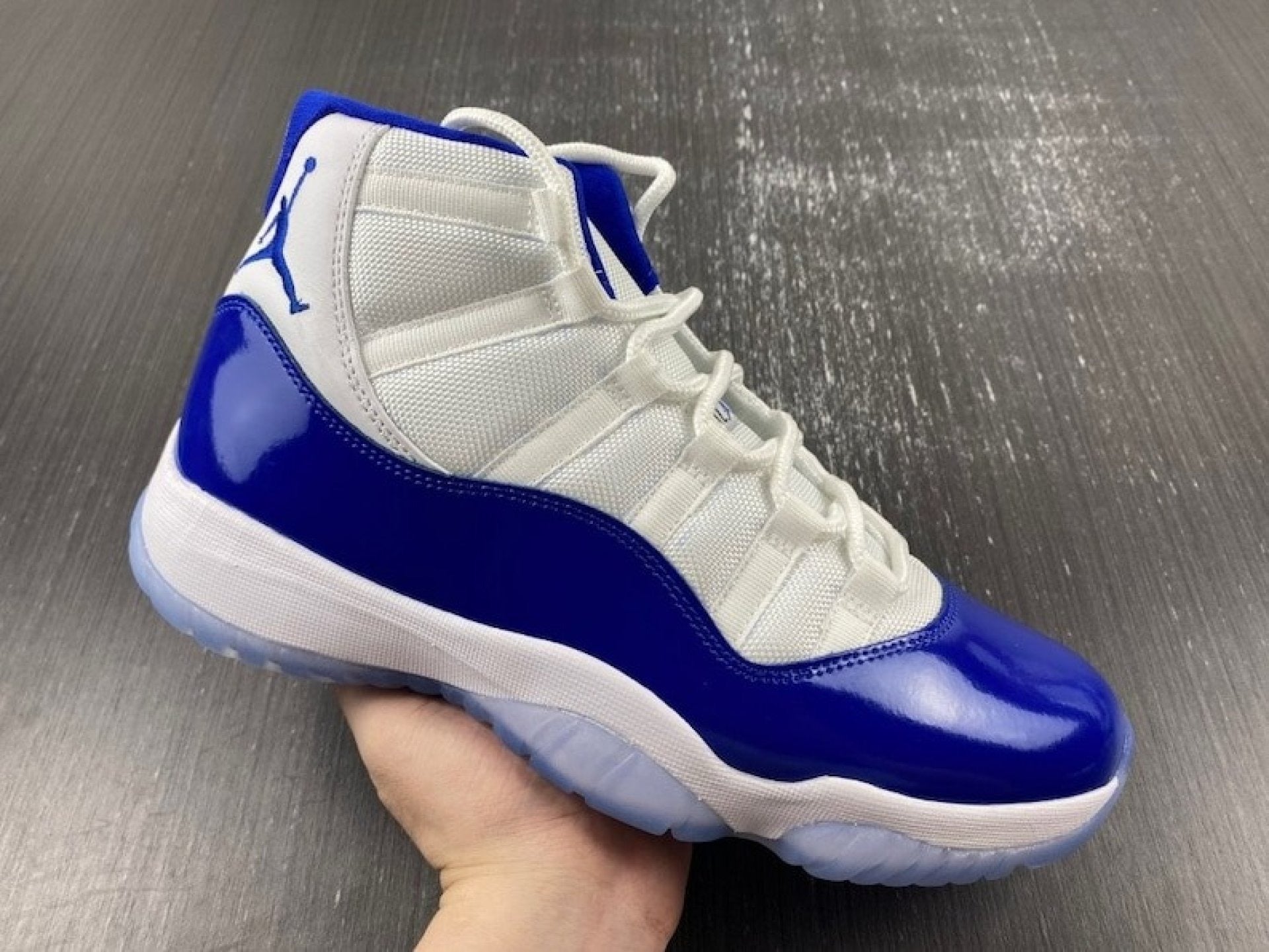 Air Jordan 11 Retro High Wmns “barons” Blue Sneakers