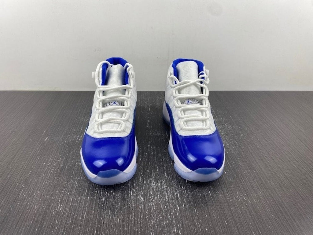 Air Jordan 11 Retro High Wmns “barons” Blue Sneakers