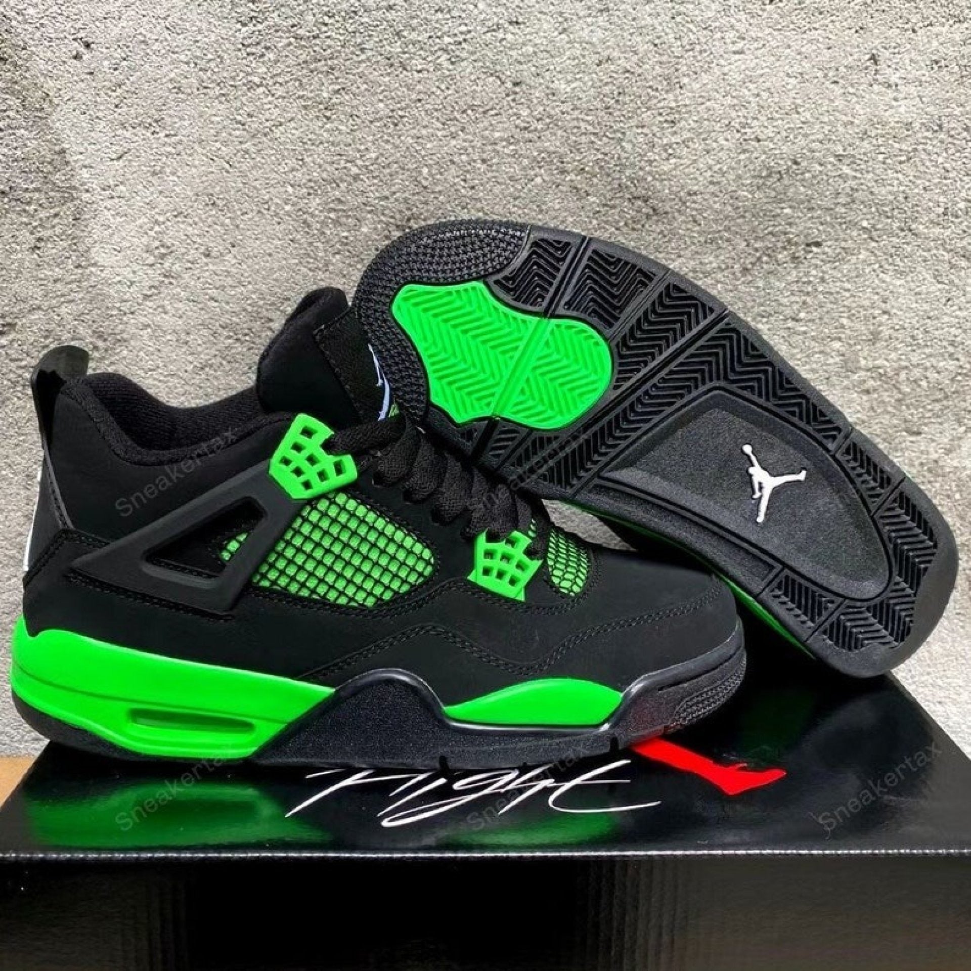 Air Jordan 4 “Volt” Green Thunder