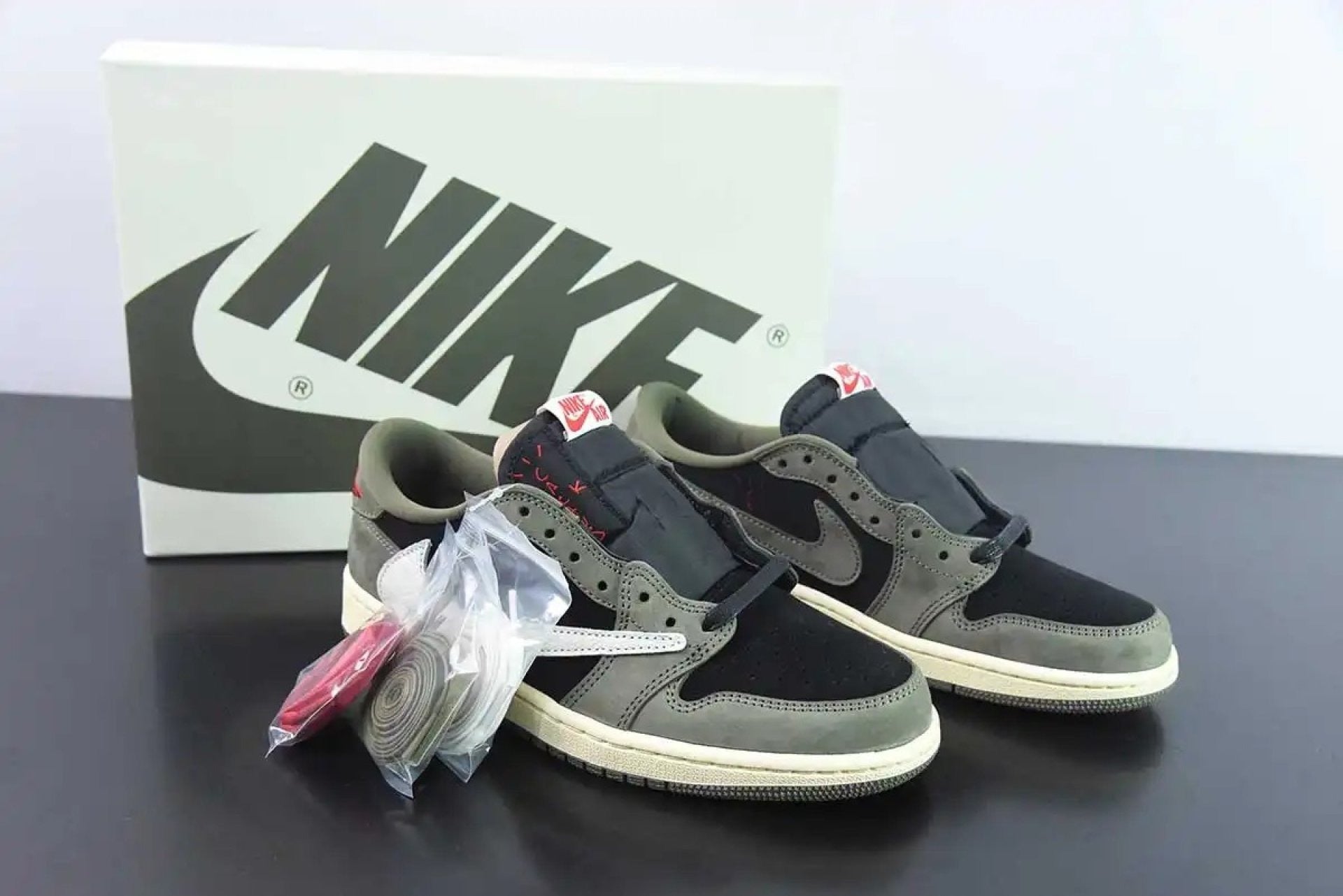 Travis Scott x Air Jordan 1 Low OG “Black Olive” 2024