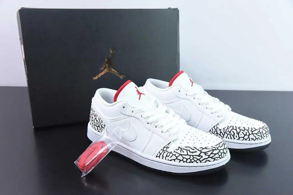 Air Jordan 1 Phat Low Cement Grey
