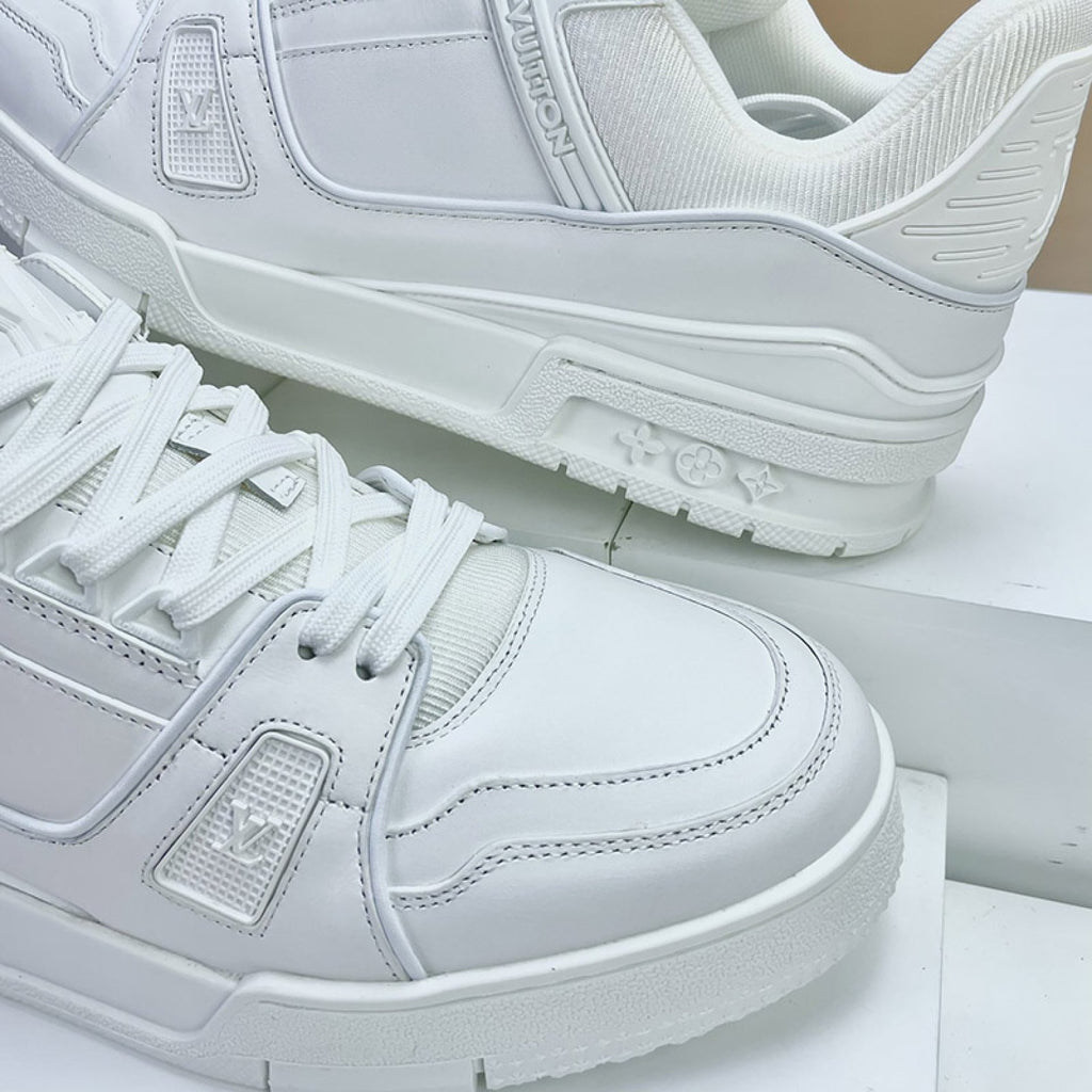 Luxury Virgil Trainer Sneakers White