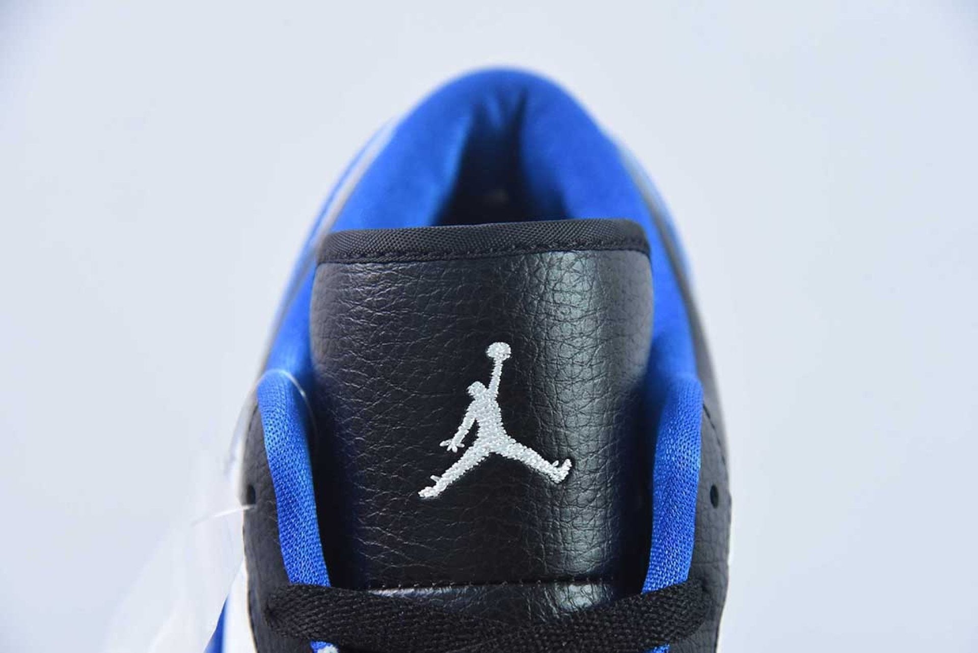 Air Jordan 1 Low Black Game Royal Metallic Platinum