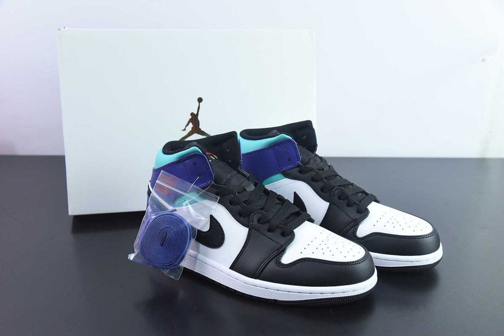 Air Jordan 1 Mid Court Purple Tropical Twist