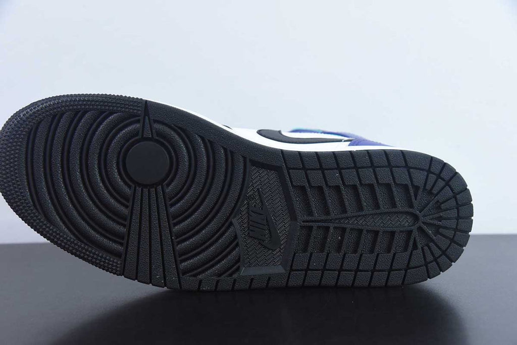 Air Jordan 1 Mid Court Purple Tropical Twist