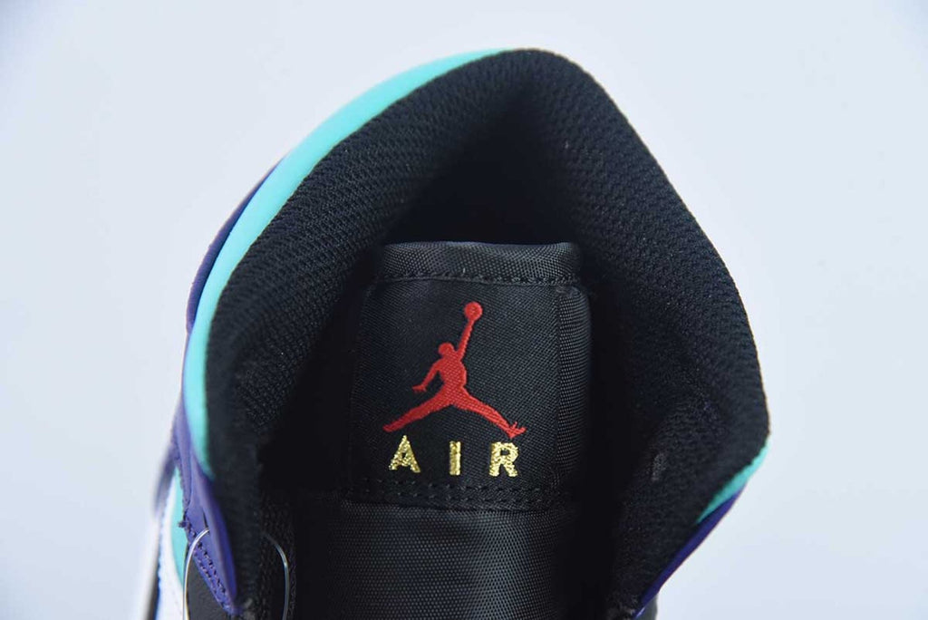 Air Jordan 1 Mid Court Purple Tropical Twist