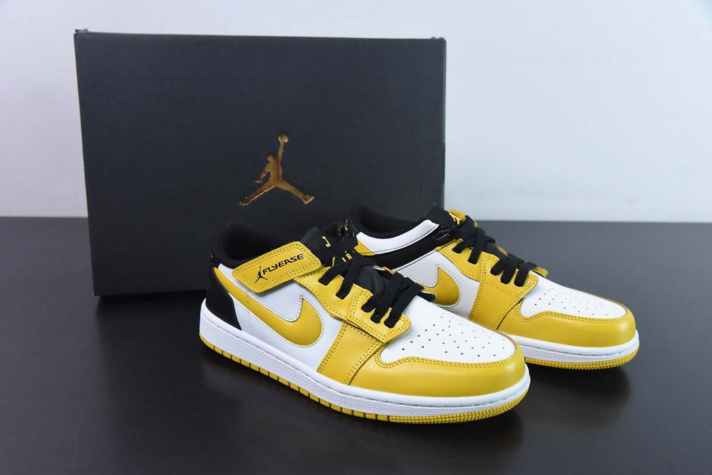 Air Jordan 1 Low FlyEase University Gold
