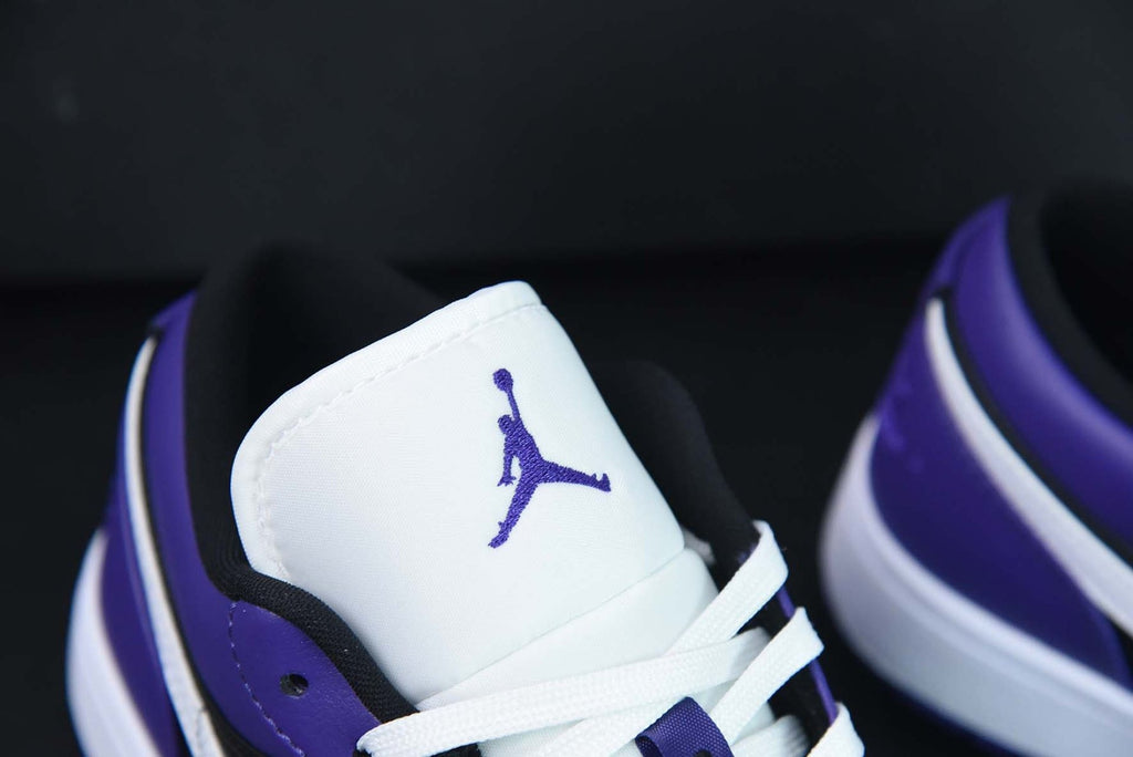 Air Jordan 1 Low Court Purple Black