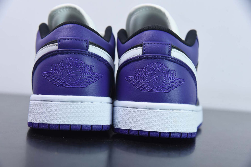 Air Jordan 1 Low Court Purple Black