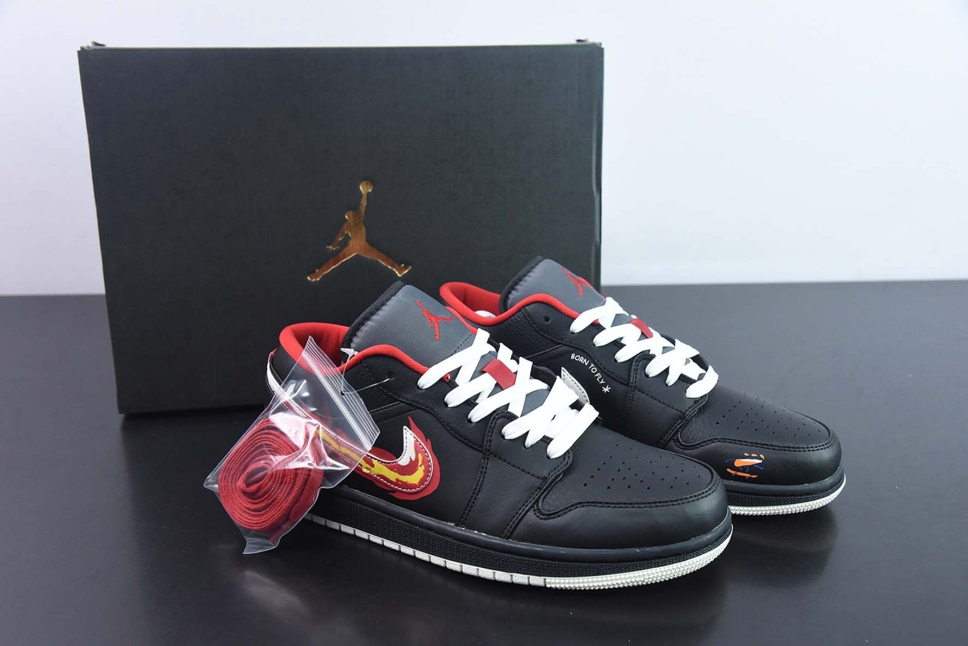 Air Jordan 1 Low SE Just Skate Black