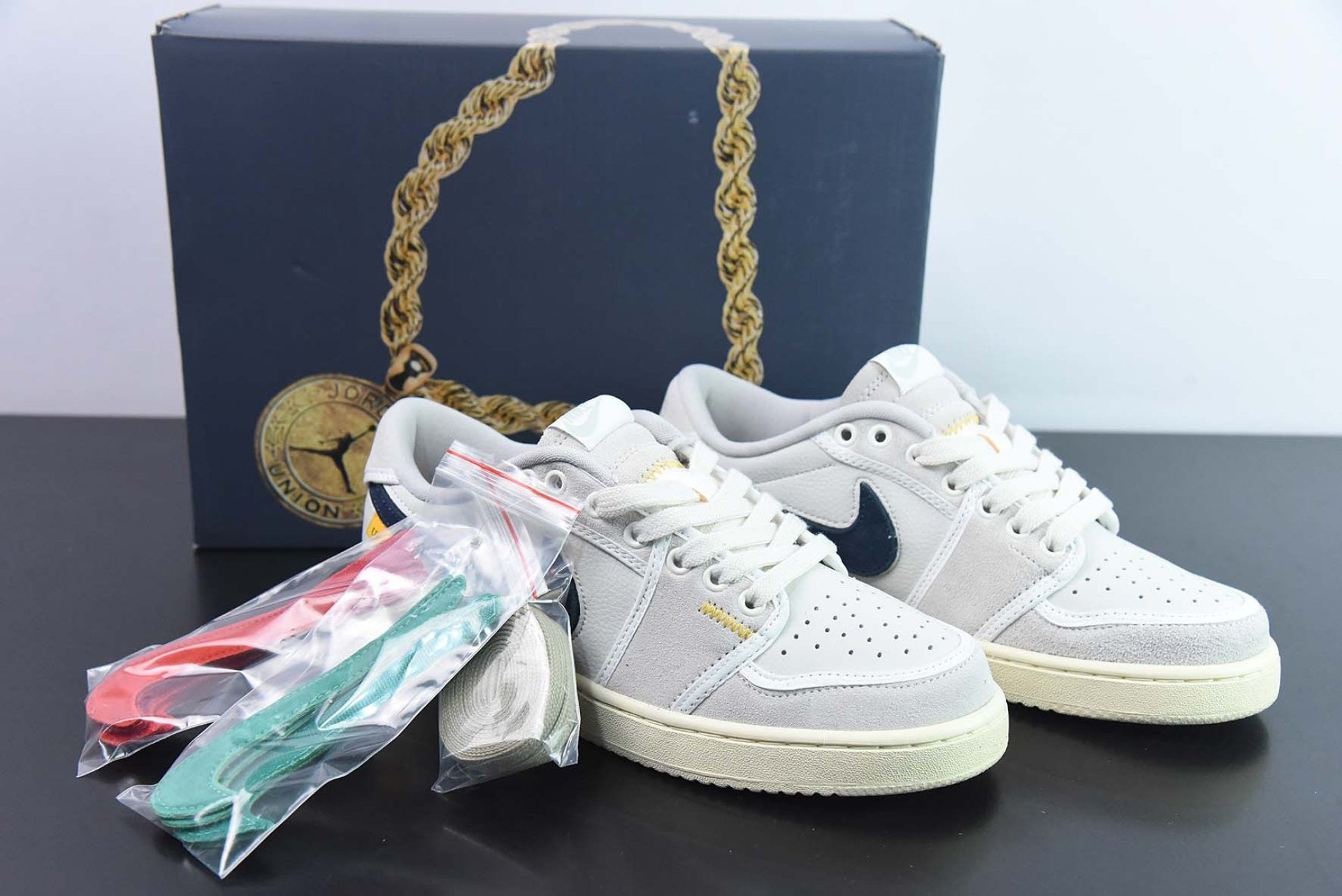 Air Jordan 1 Retro AJKO Low SP Union Sail Leather