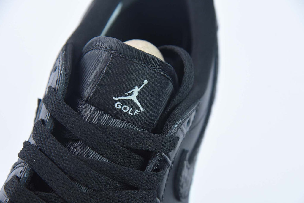 Air Jordan 1 Retro Low Golf Black Croc