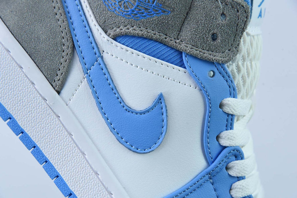 Air Jordan 1 Mid University Blue Grey
