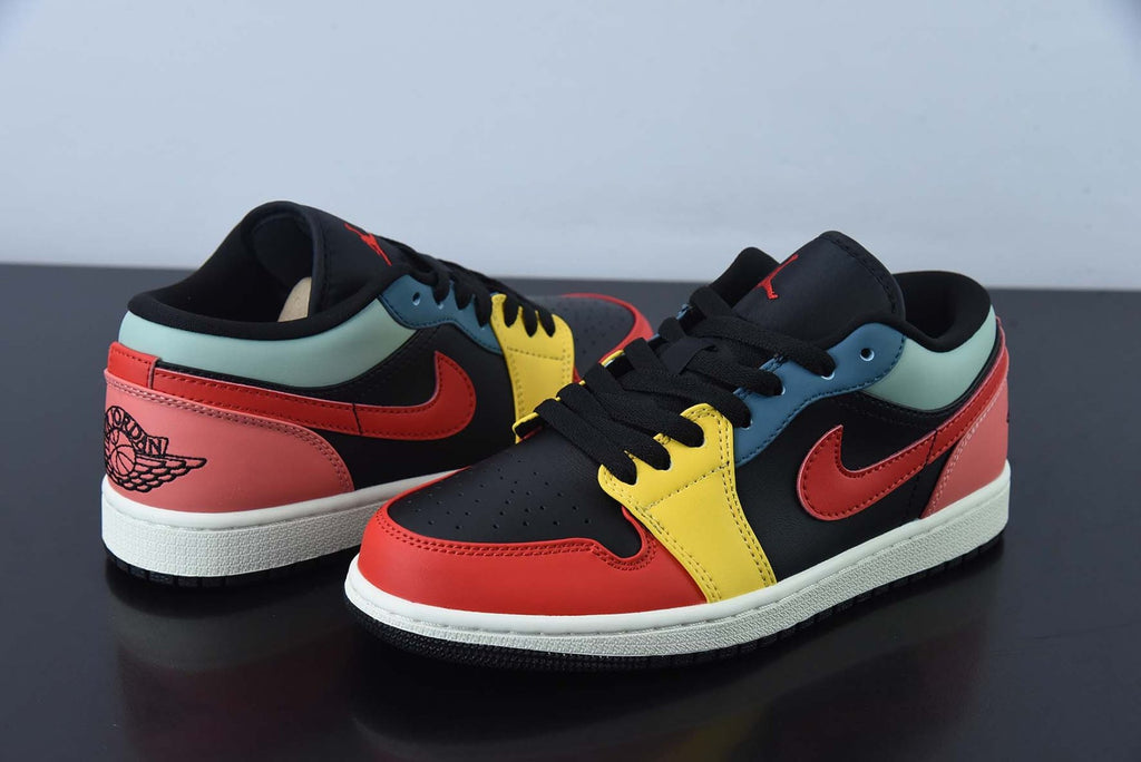 Air Jordan 1 Low SE Black Multi-Color