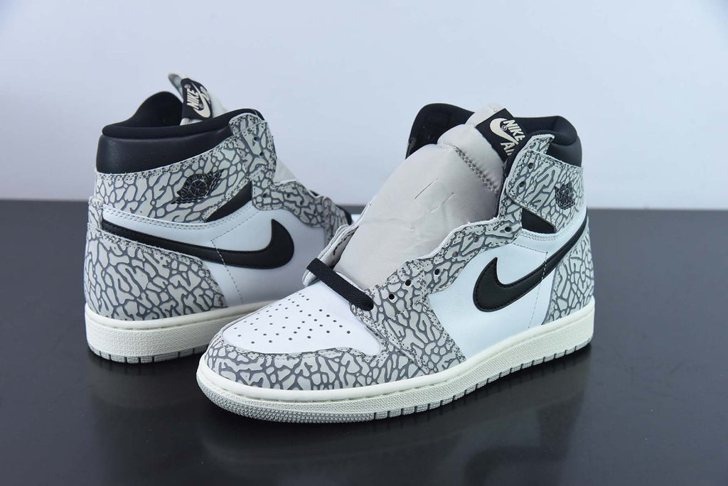 Air Jordan 1 Retro High OG White Cement