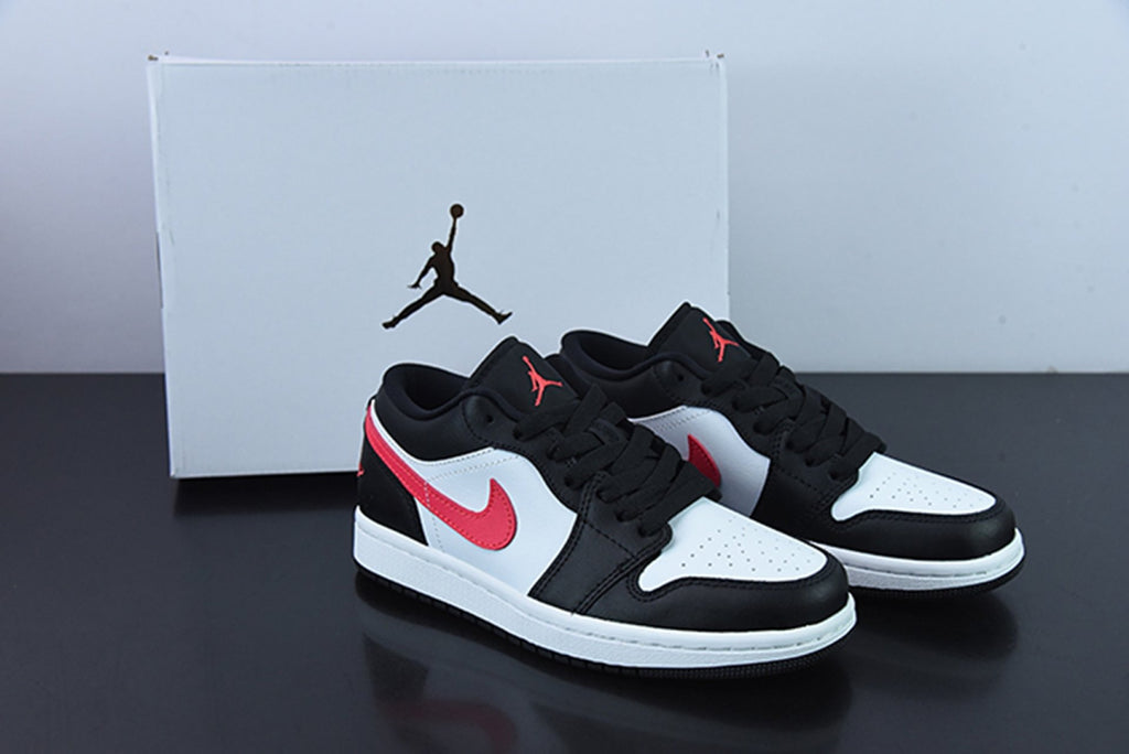 Air Jordan 1 Low Black Siren Red