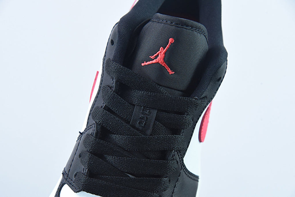 Air Jordan 1 Low Black Siren Red