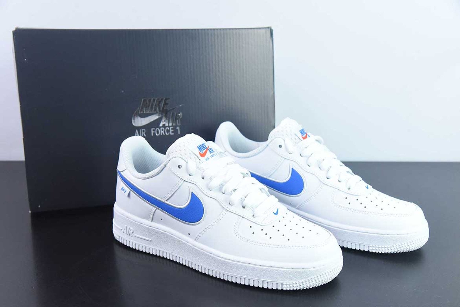 Air Force 1 Low 07 Blue Label White