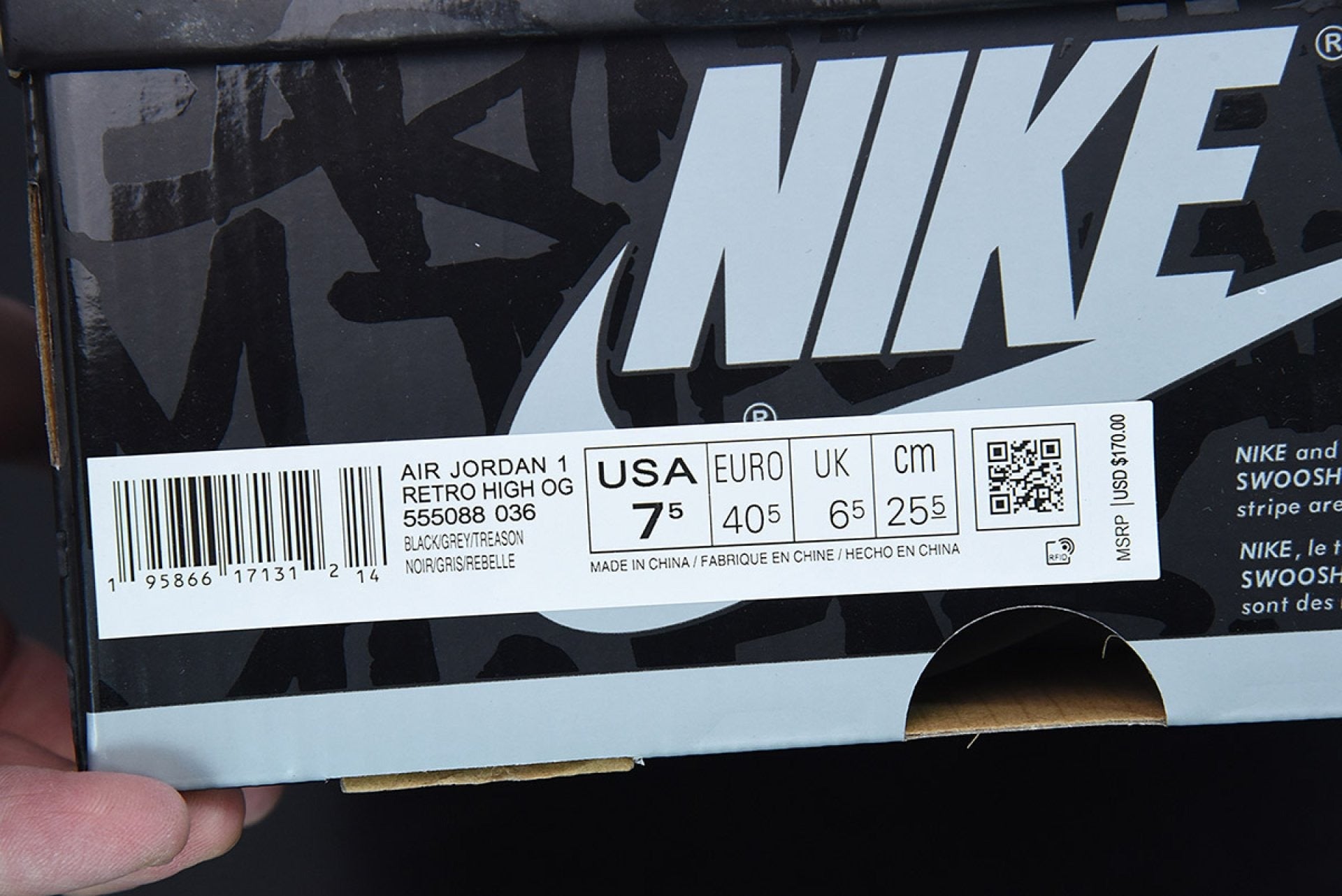Air Jordan 1 Retro High OG Rebellionaire