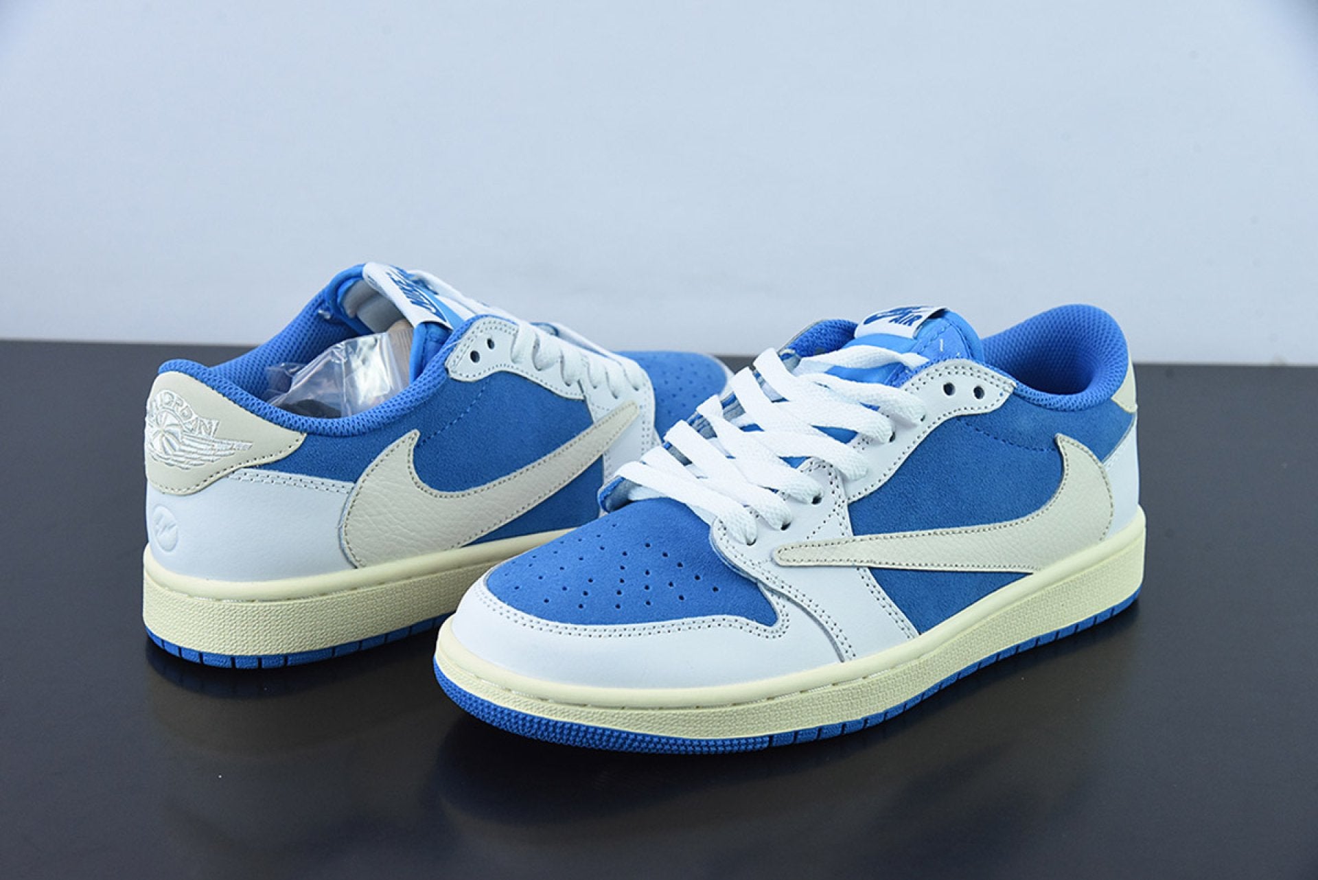 Dunks Low “Baby Blue” Custom SB Travis Scott OG Fragment