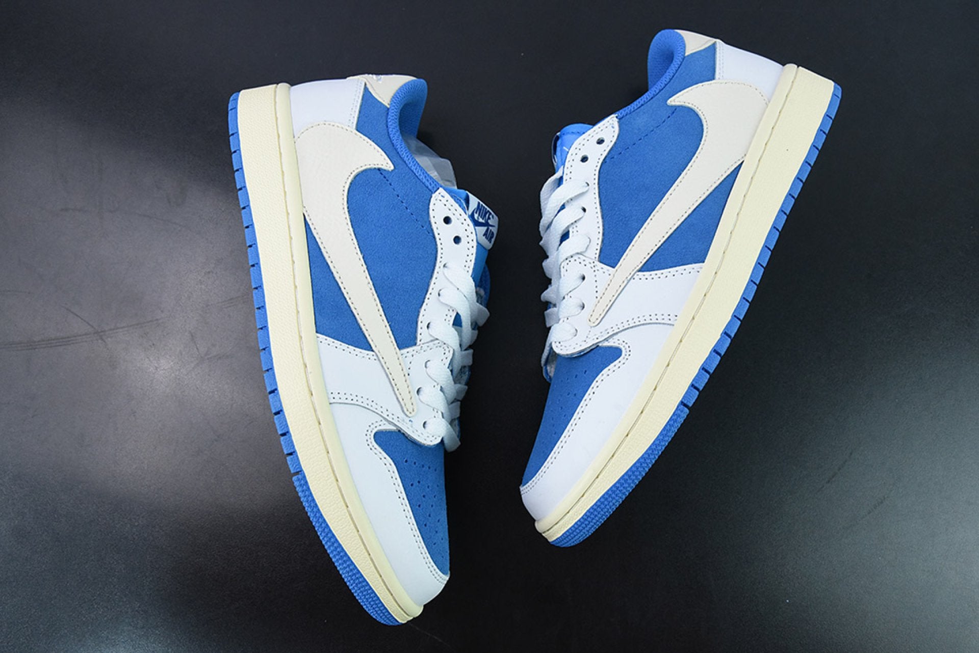Dunks Low “Baby Blue” Custom SB Travis Scott OG Fragment