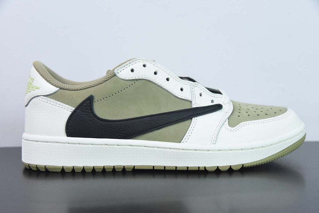 Air Jordan 1 Retro Low Golf Travis Scott Neutral Olive