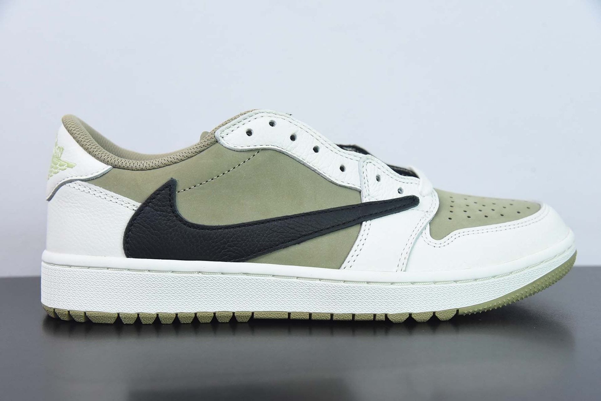 Air Jordan 1 Retro Low Golf Travis Scott Neutral Olive