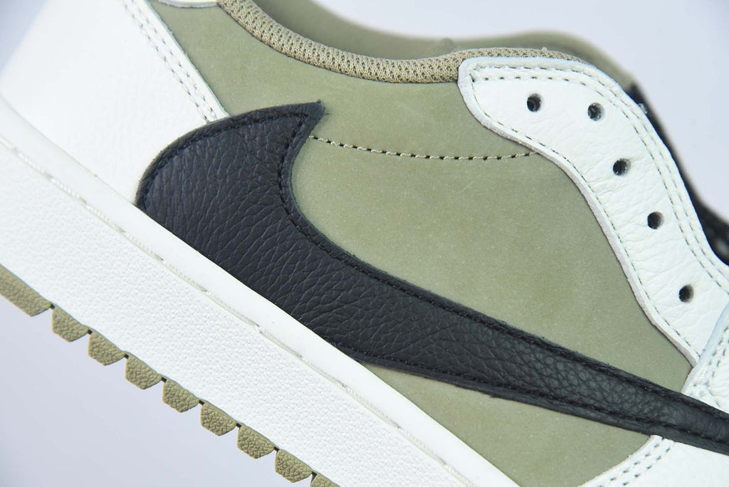 Air Jordan 1 Retro Low Golf Travis Scott Neutral Olive