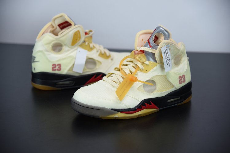 Air Jordan 5 Retro Off-White Sail