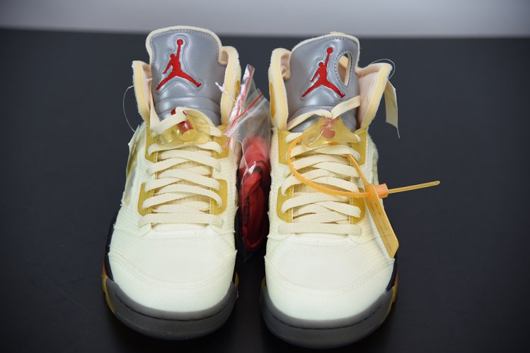 Air Jordan 5 Retro Off-White Sail
