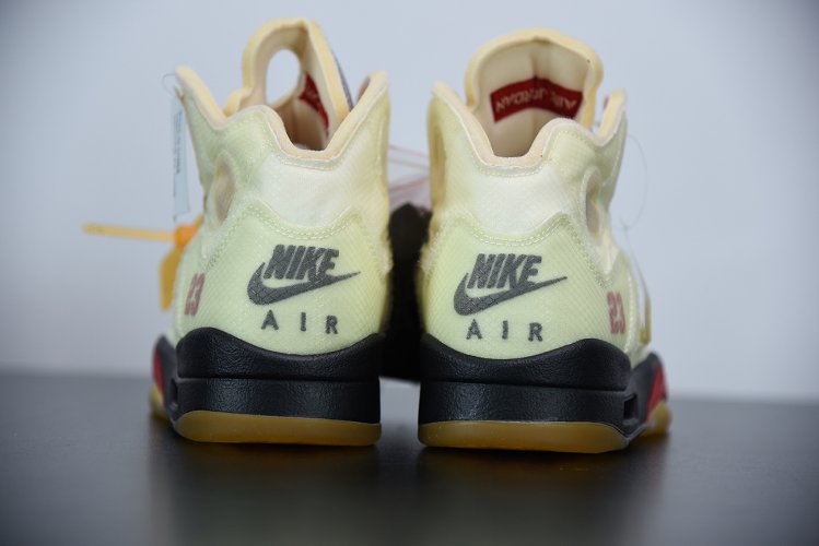 Air Jordan 5 Retro Off-White Sail