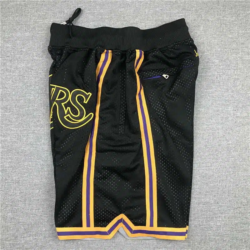 Los Angeles Lakers Shorts Black