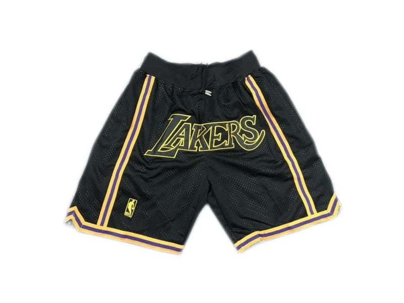 Los Angeles Lakers Shorts Black