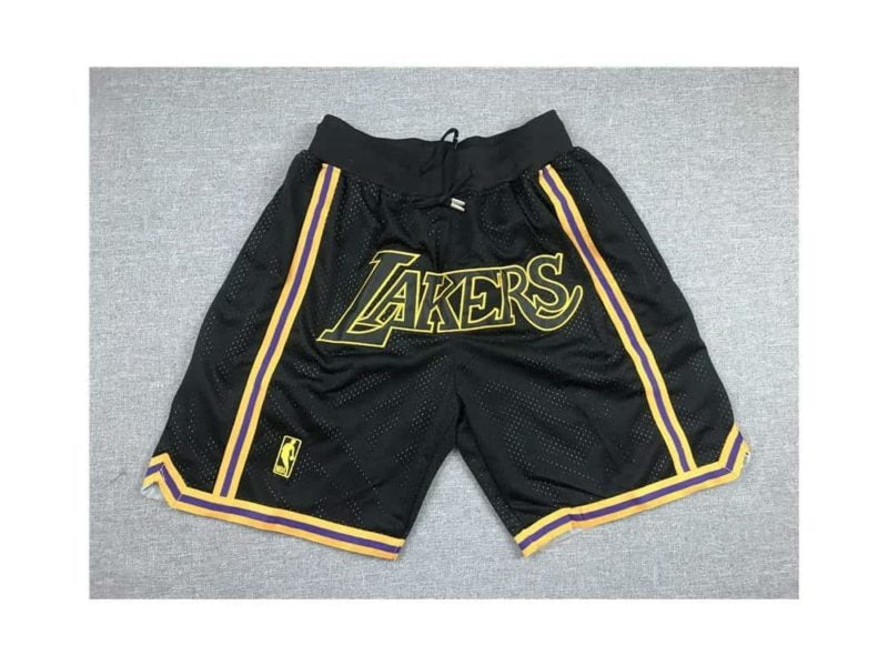 Los Angeles Lakers Shorts Black