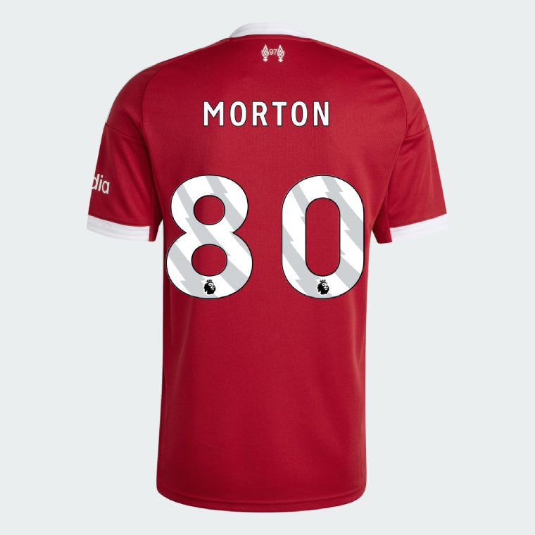 Liverpool 2025-26 MORTON 80 Home Jersey – Red
