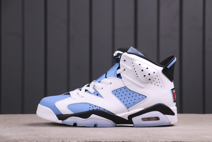 Air Jordan 6 Retro UNC White Carolina Blue
